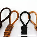 1 Pair 80cm-180cm Genuine Leather shoelaces Of Rawhide Leather Shoelaces Shoestrings Boot Shoe Laces wholesale drop shipping