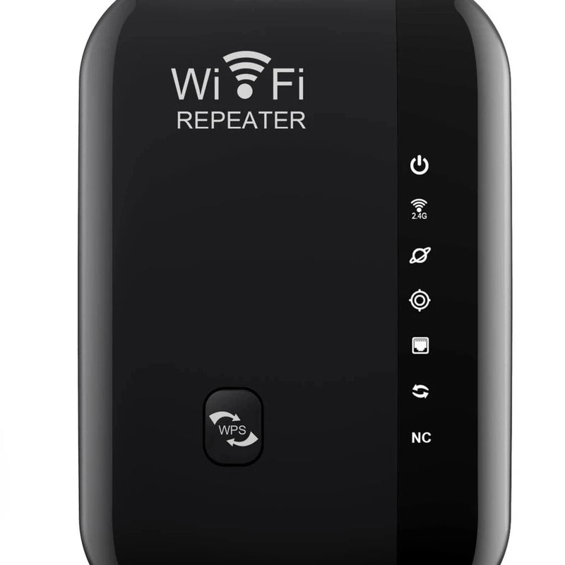 HOMEFISH WiFi Extender 300Mbps Wireless Signal Repeater 2.4G WiFi Amplifier with LAN Port, WPS One-Click Connection, WiFi Range