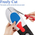 Shock-absorbing sports insole men and women arch support Orthopedic insoles Breathable comfortable running Shoe Pads 2Pcs/4Pcs