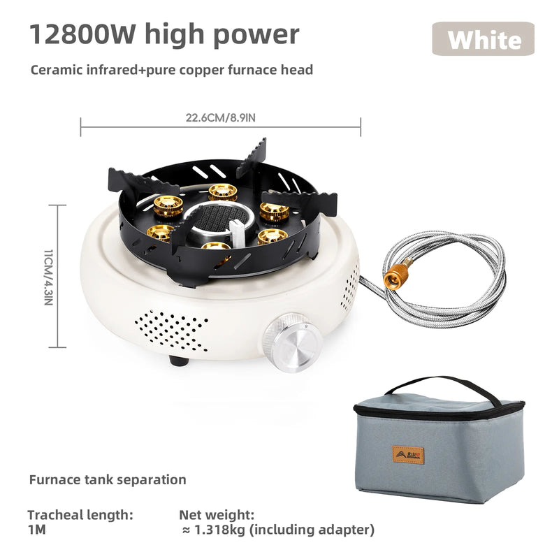 BISINNA Portable Camping Gas Stove 12800W High Power - View 8 | SAMAG