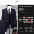 new model men High quality four-sided stretch Suit Formal  Jacket + Trousers 2-piece suit Men's Business suit size 5XL