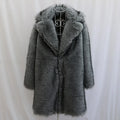 Men's Clothing Fur Coats Faux Fox Fur Long Coats Overcoats Plus Sizes Winter Thickened Warm Mink Fur Windbreakers Jacket Winter