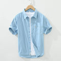 100% Cotton Solid Color Men's Summer Lightweight Short | SAMAG