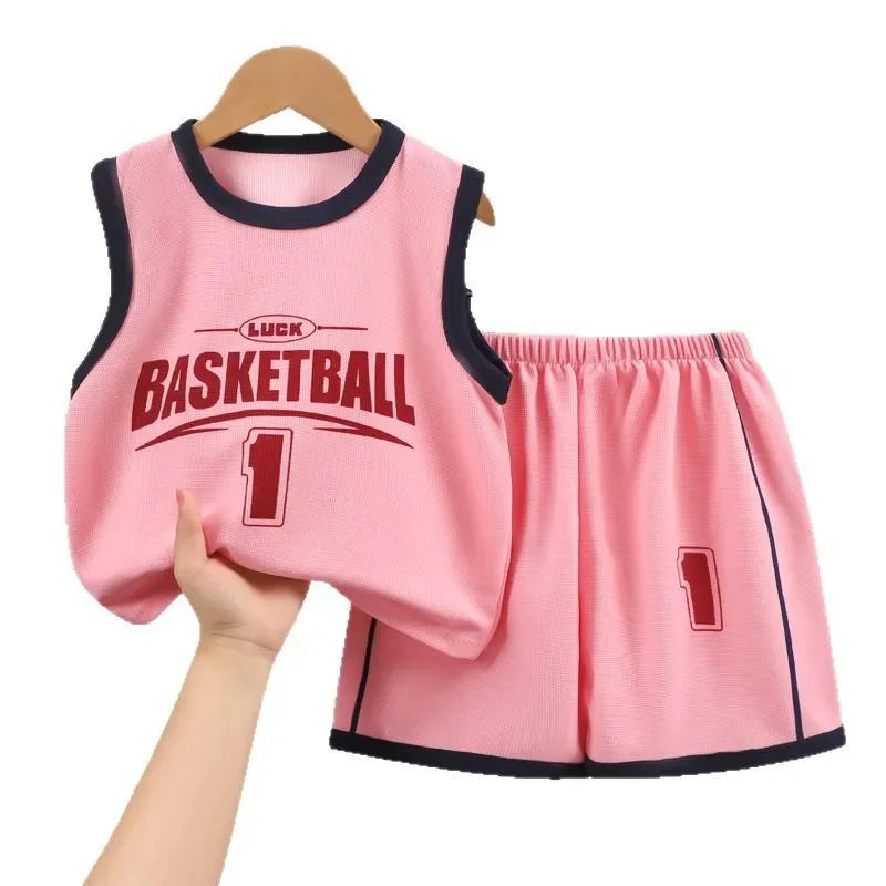Kids Clothes Boys Girls Vest Suit Summer Children's | SAMAG