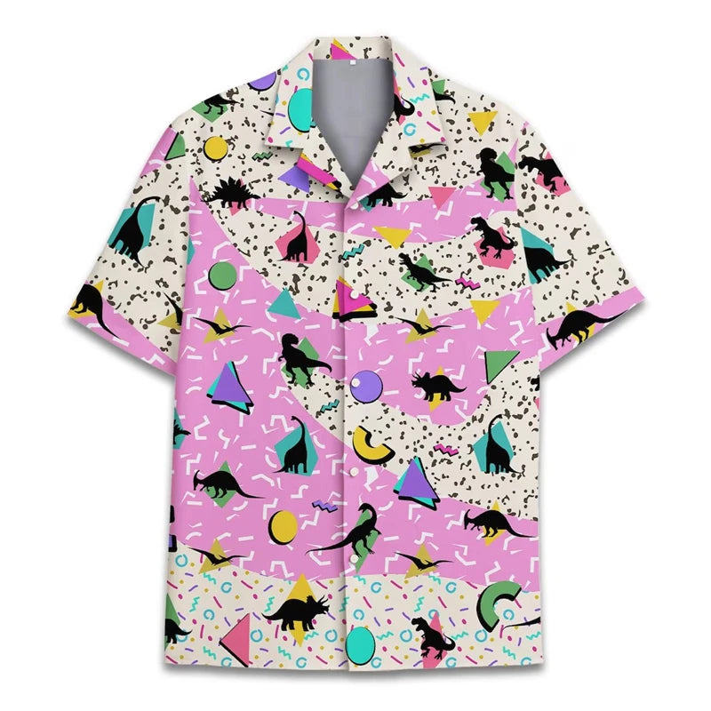 Hawaiian Men Shirt Animal parrot Graphic 3d For Summer | SAMAG