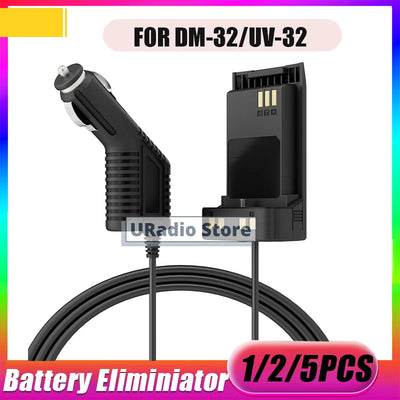 1/2/ Baofeng UV-32 Radio Battery Eliminator 12-24V DM-32 | SAMAG