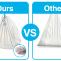 Neakasa Replaced Waste Bags-2 Rolls （30pieces）Cat Litter Waste Receptacles Bags for M1 Open-Top Self-Cleaning Cat Litter Box