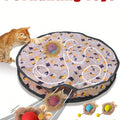 Cat Hunting Toy Set, Electric Cat Ball Toy With Lighting, Chasing & Hunting Pet Toy, USB Rechargeable, Kitten & Pet Supplies