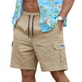 Men's Summer Casual Cargo Shorts Plus Size Knee Length | SAMAG