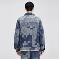 Plus Size 5XL Autumn/Winter Vintage Mosaic Checkerboard | SAMAG