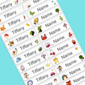 Custom Name Stickers Personalized Waterproof Labels - View 7 | SAMAG