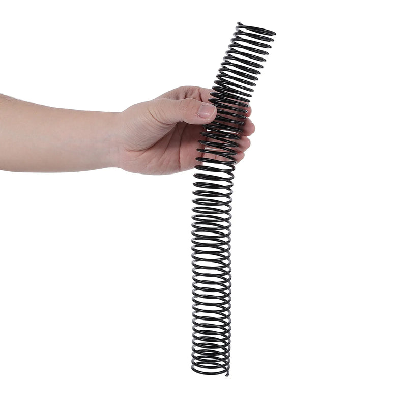 20Pcs Plastic Spiral Binding Coils Spiral Notebook Binding Coils 4"1 Pitch Easy DIY Planner Organizing Black Journal Spines