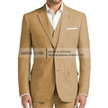 Summer Linen Suit Men Casual Party Classic Blazer Pants 3 Pieces Holiday Travel Tailor-made Breathable Cool Male Outfits