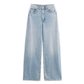 Fashion High Waist Wide Leg Jeans for Women 2026 Streetwear Baggy Denim Trousers Woman Light Blue Zip Loose Long Pants Female