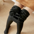 Women's Fleece Tights Warm Insulated Pantyhose Skin Effect Translucent Stockings Sexy Women's Underwear High Elastic Leggings
