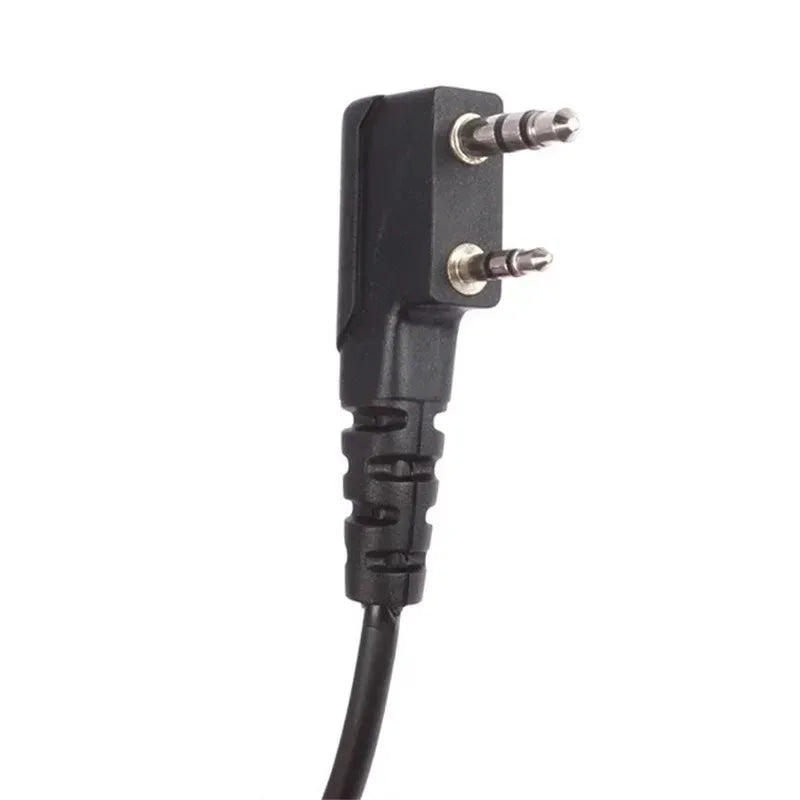 Radio Dual PTT Air Duct Earpiece With Mic Headset for Baofeng Two Way Radio UV-82 UV 82 UV82L UV-89 TK3207 TK3118Accessories