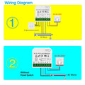 Wifi Rf Curtain Switch Tuya Smart Life Roller Shutter Module 433mhz Transmitter Remote Control Window Blinds Alexa Google Home