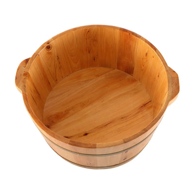 Foot Bath Basin Feet Soaking Tub Footbath Bucket Wooden | SAMAG