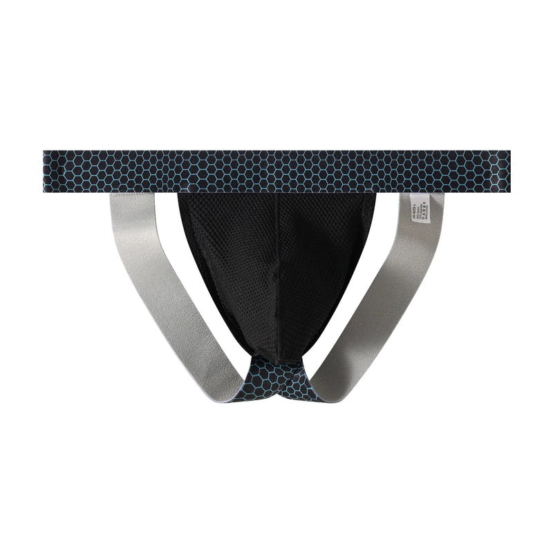 Sexy Nylon Jockstrap Men Underwear U Pouch Men Thongs G Strings Panties Wide Belt Tanga Hombre Slip Cueces Men's Thong Lingerie