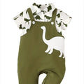 Spring and Summer Dinosaur Short Sleeve Shirt - View 7 | SAMAG