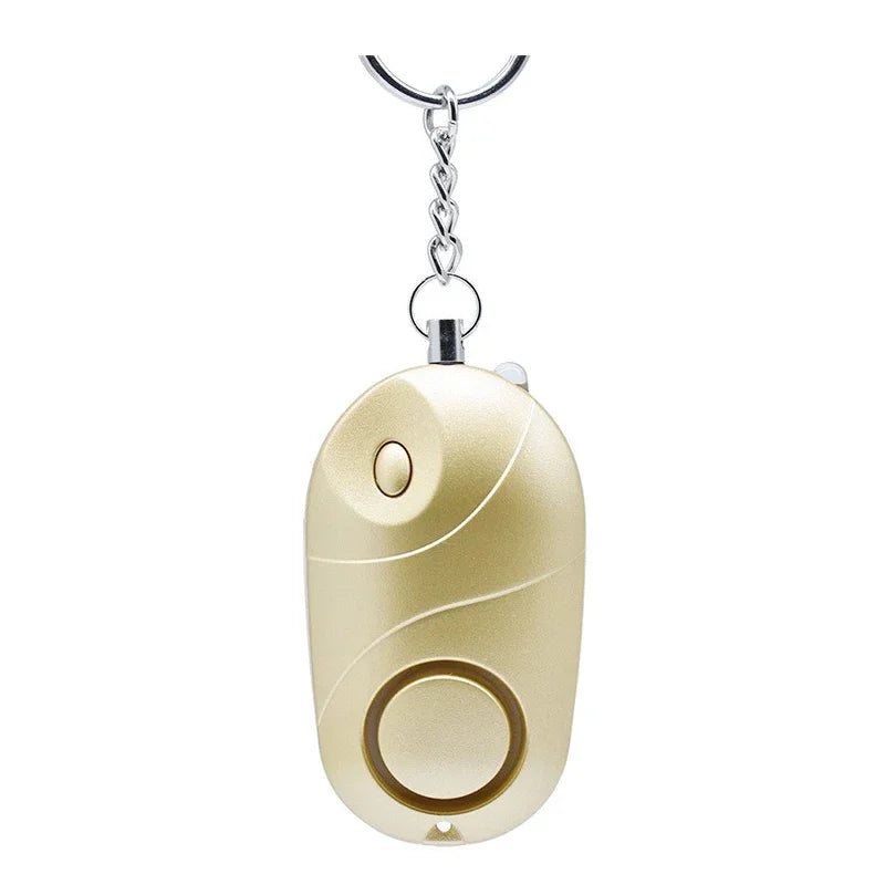 Personal Alarm Safe Sound Emergency Self-Defense Security Alarm   Women's Wolf Guard Keychain LED Flashlight For Women Girls Kid