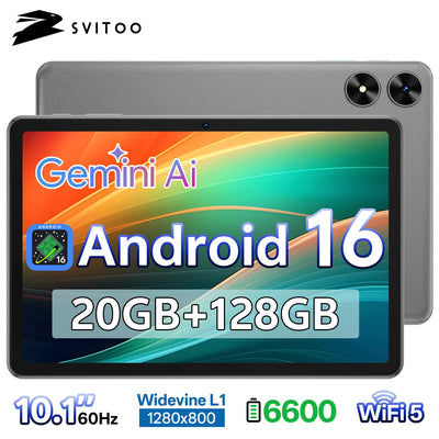 SVITOO Tablet Android 16 10.1 Inch IPS HD Screen Unisoc | SAMAG