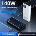 Lenovo 2026 New 500000mAh 140W Super Fast Charging Ultra Capacity Power Bank CCC Certified Portable Charger for iPhone Samsung