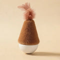 Creative Feather Tumbler Wobbler Bite-resistant Wobbler Design Interactive Cat Relaxed Non-toxic Tumbler Solo Play
