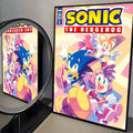 Sonic the Hedgehog HD Poster Art  Waterproof Wall Sticker for Home Living Room Bedroom Aesthetic Decoration