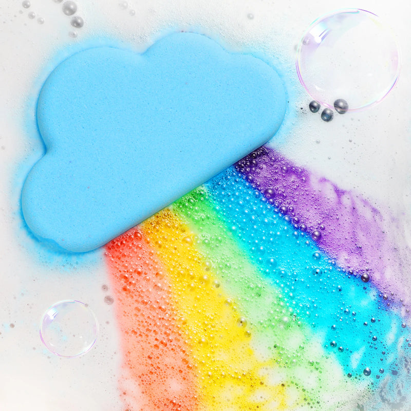 Blue Ocean Rainbow Bath Toys, Colorful Dissolving Bath Toys with Surprise, Boys and Girls the Perf Colors, the Perfect Bath Gift