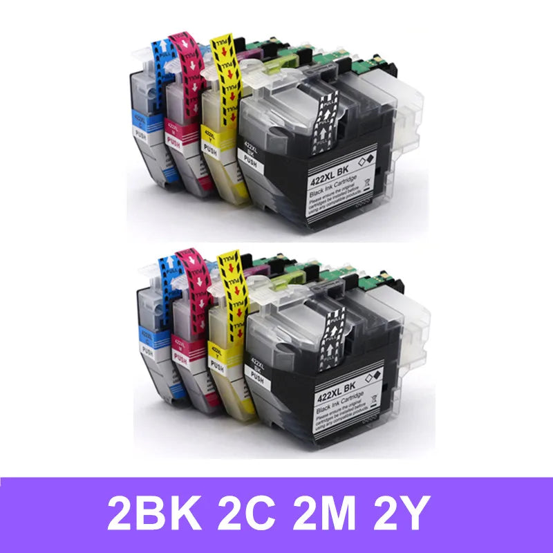 Compatible Ink Cartridge  LC422XL LC422 422XL For Brother MFC-J5340DW MFC-J5345DW MFC-J5740DW MFC-J6540DW J6940DW Printer