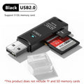 2 in 1 SD TF Card Memory Card Reader USB 3.0 /USB 2.0 Card Reader High Speed Smart Card reader Adapter For PC Laptop Accessories