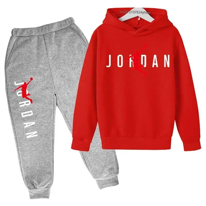 Kid Casual Pullover basketball Two Piece Suit Children | SAMAG