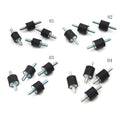 4pcs/lot Anti Vibration Silentblock Boat Car Bobbin  Rubber Mounts Male Tools M4 M5 M6 M8 Rubber Mounts Shock Damper