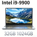 Intel i9 9900 15.6 Inch Ultra Slim Gaming Laptop 32GB RAM 512GB 1TB SSD 8C 16T 5GHz 1920x1080 Office Study Pro Max