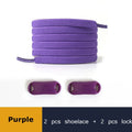 Elastic Shoe Laces Buckle Lock No Tie Shoelaces Sneakers Flat Woven Shoelace without Ties Kids Adult Rubber Bands for Shoes