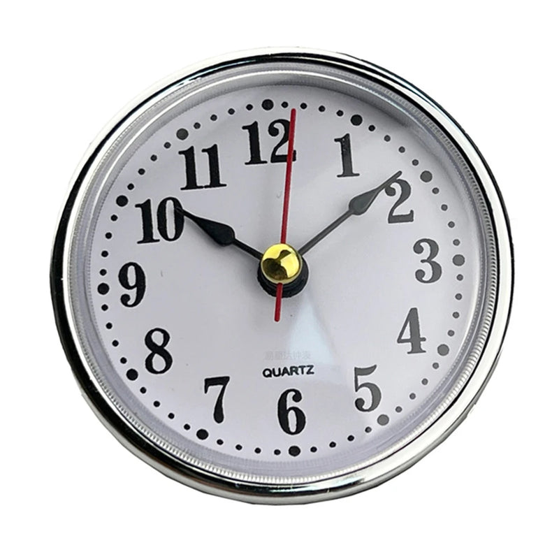 65MM Round Wall Clock Inserts Movement Quartz Clock Classic Watches Wall Clocks Living Room Home Decor Roman Number Little Clock
