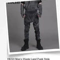 HKSH Spring Summer New Men's RO Style Round Collar Printed T-shirt Oversized Chic Cotton Chic Top American Loose Y2K Tees HK4638