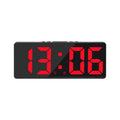 Simple Alarm Clock with LED Display, Large Screen Digital Clock, Bedside Clock for Bedroom, Fashionable Clock