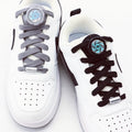 New Swivel Buckle Laces Adults Kids Sneakers No Tie Shoe Laces Automatic Flat Shoelaces Without Ties Casual Shoes