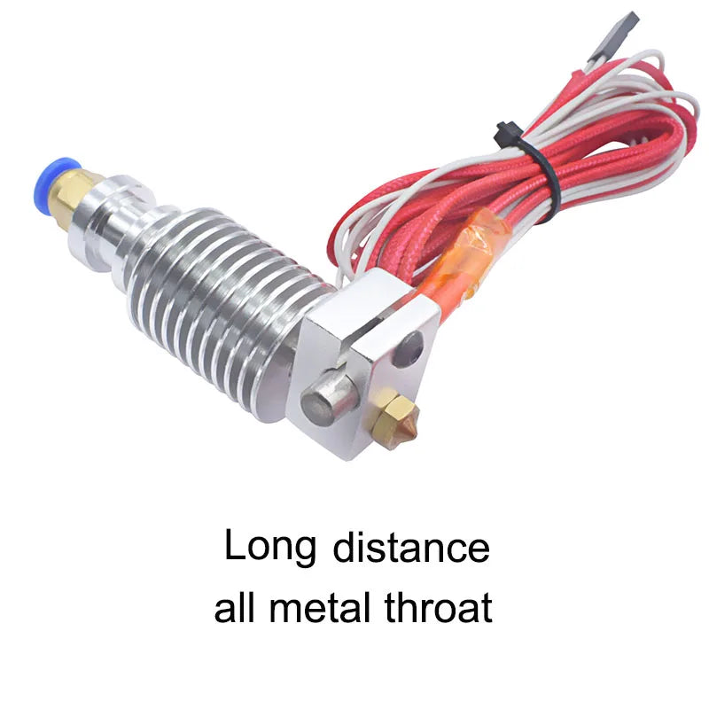 E3D V6 Hotend 12V 24V 0.4mm Nozzle  Long / Short For 1.75/3.0mm Filament Bowden Direct Extruder 3D Printer Parts & Accessories