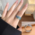 VENTFILLE 925 Sterling Silver Bow Tie Open Finger Ring For Women Gift Cute Design Fashion Jewelry Gift Wholesale