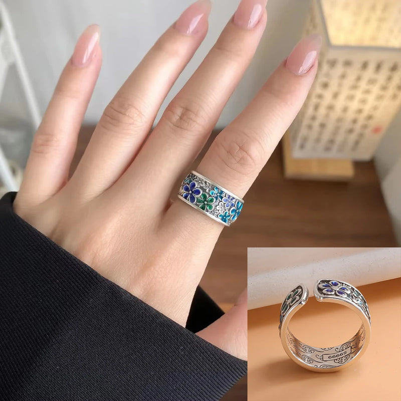 VENTFILLE 925 Sterling Silver Bow Tie Open Finger Ring For Women Gift Cute Design Fashion Jewelry Gift Wholesale