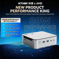 KTHIN K8 Mini PC Desktop Computer AMD Ryzen7 H 255 4.9GHz FP8 (Upgraded 8745HS) Support Oculink Dual DDR5 WIFI6 BT5.2 Gaming PC