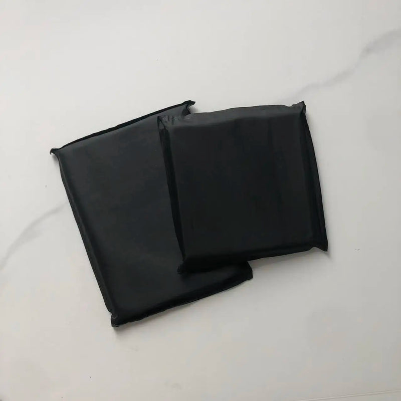 2pcs/lot Defensive Shield Waist Weight Plate Soft PE Self-defense Security 6*6, 6.8in Body IIIA Armor Material Bullet-proof
