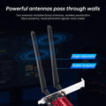 FENVI AX900 WiFi 6 PCI - E Adapter BT 5.4 900Mbps Dual Band 2.4GHz/5GHz 802.11AX Wireless Network Wi - Fi6 - Visuel 6 | SAMAG