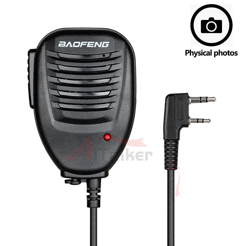 Baofeng Quansheng Walkie Talkie Speaker Microphone For Baofeng UV-5R BF-888S UV-82 UV 13 Pro UV-16 Pro Two Way Radio 5RMINI