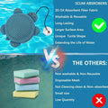 Turtle Shape Tub Scum Absorber Versatile Reusable Washable Hot Tub Sponge For Swimming Pool Spa cleaning Keeping Water Clean