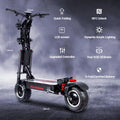 X14PRO NFC 14 Inch Electric Scooter 10000W Dual Motor 72V 40Ah Battery Long Range Suspension Folding Adult Scooter