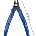 Carbon Steel Diagonal Pliers – Wire & Cable Cutters for Electronics, Soft Copper, Jewelry Repair